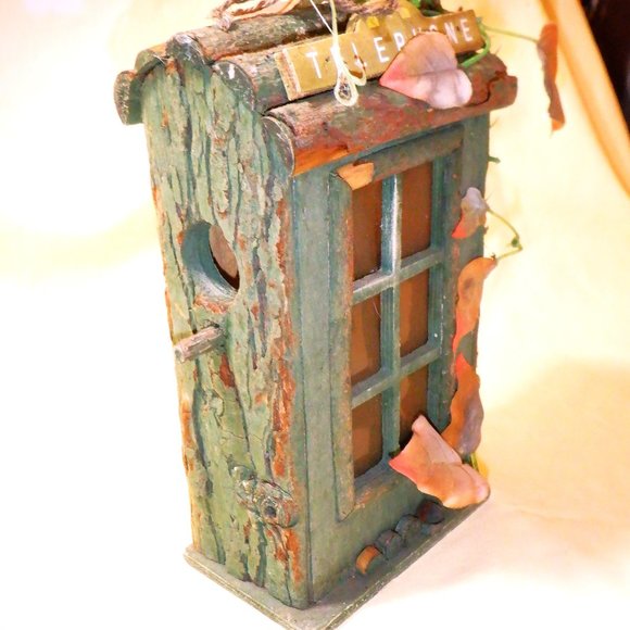 Unique, Artistic BIRDHOUSE ~ (Use Outdoors or Indoors for Decor) - Picture 1 of 3